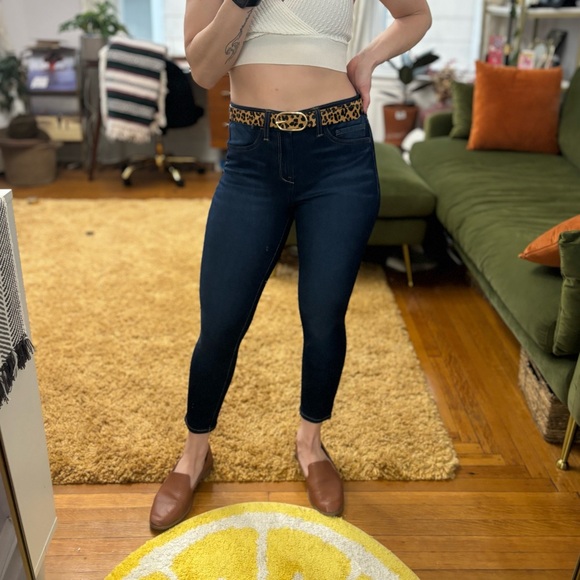 NWOT Banana Republic Super Stretch Legging High Rise Denim Sz 4 27 Skinny Jeans - Picture 8 of 9